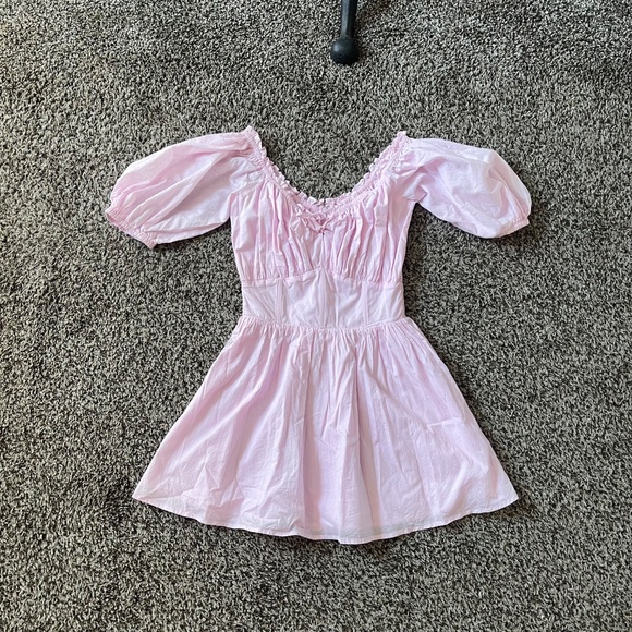 Dani skirt‎ corset mini pink dress - Picture 4 of 4